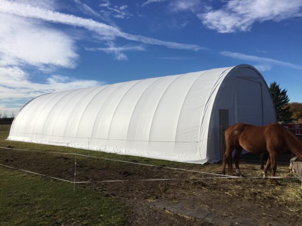 30x85x15R Heavy Duty PVC Fabric Building - Image 3