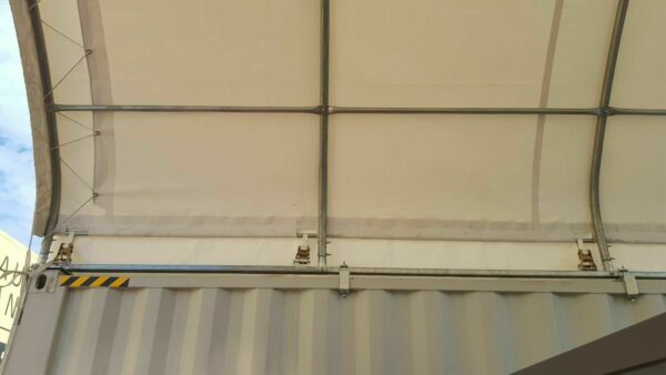 26x40x10 Container Shelter W/Heavy Duty 21 oz PVC Fabric - Image 2