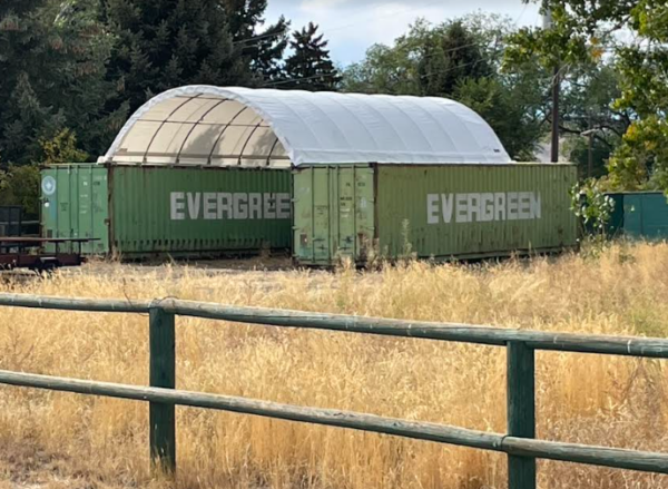 20x40x6.5 Heavy Duty 15oz PVC Container Shelter - Image 6
