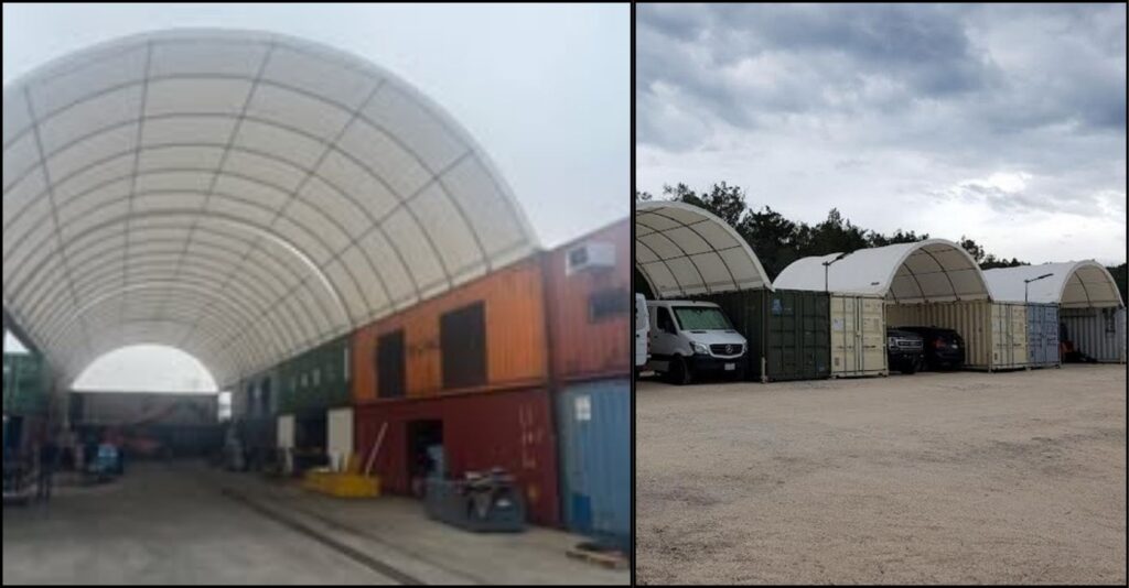 6 Mounting Options for PVC Shelters: Choosing the Best Fit 5 MountingWallStackedShelters