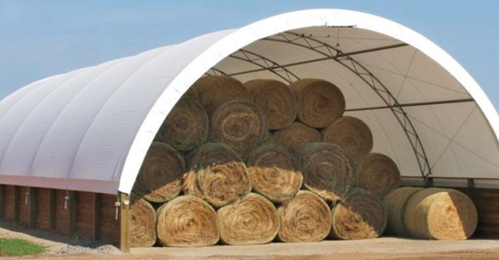 Hay Storge Hoop Building